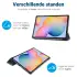 Samsung Galaxy Tab S6 Lite Hoesje Tri-Fold Blossom Print afbeelding 5