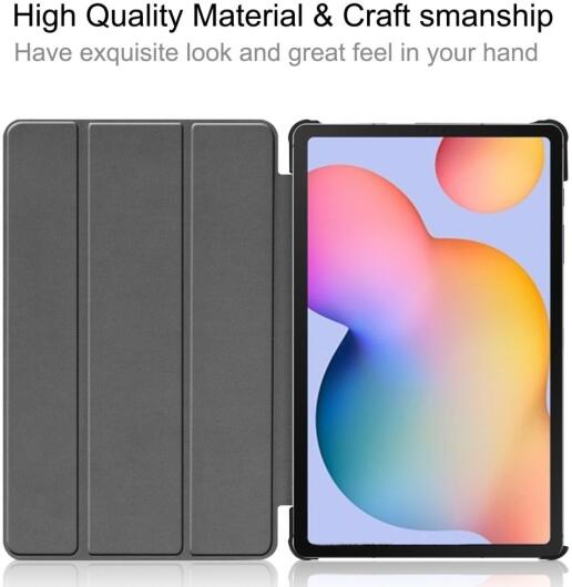 Samsung Galaxy Tab S6 Lite Hoesje Tri-Fold Sterrennacht Print afbeelding 6