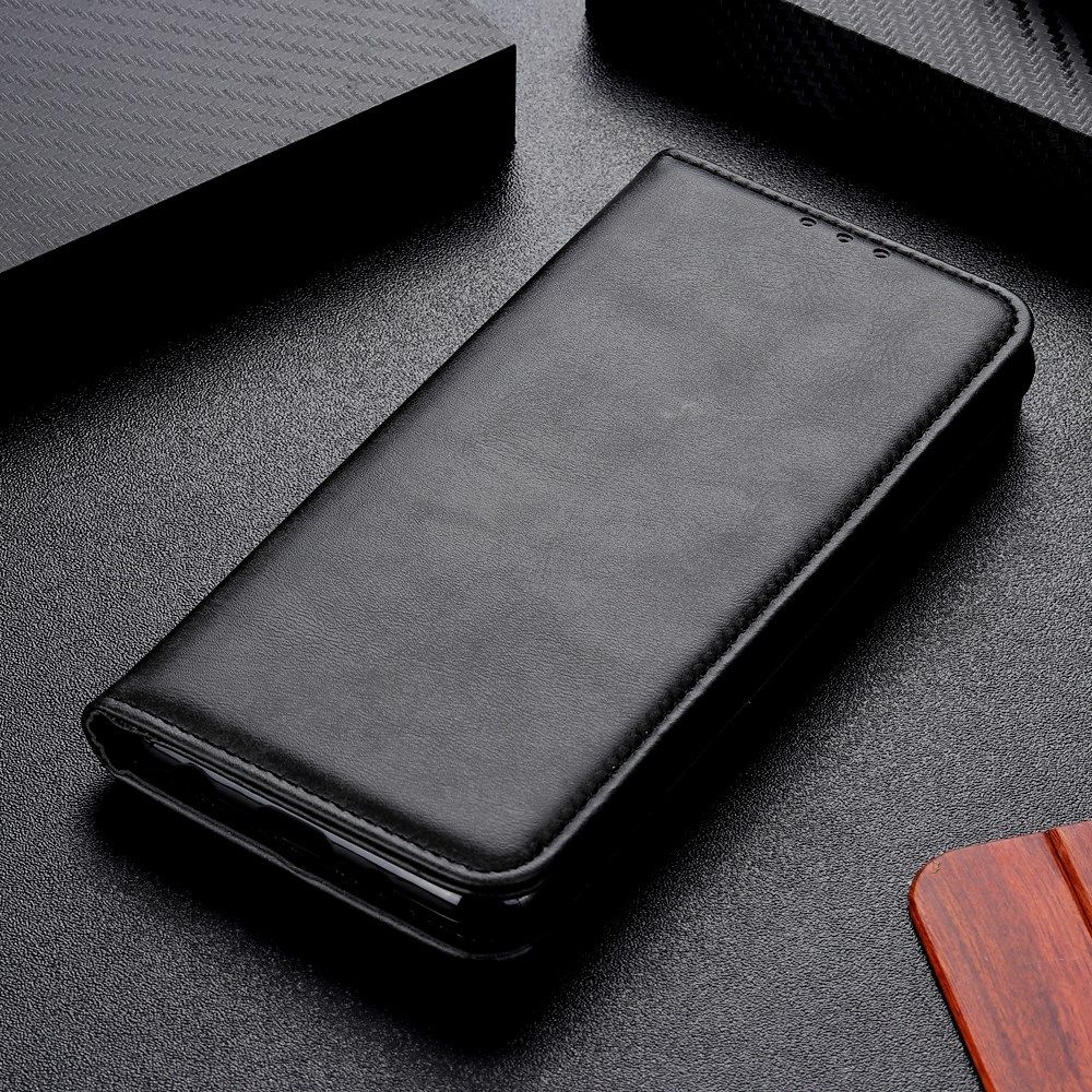 Samsung Galaxy A31 Hoesje Portemonnee Splitleer Book Case Zwart afbeelding 4