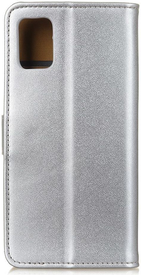 Samsung Galaxy A31 Hoesje Portemonnee Book Case Kunstleer Zilver afbeelding 7