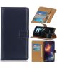 Samsung Galaxy A31 Hoesje Portemonnee Book Case Kunstleer Blauw