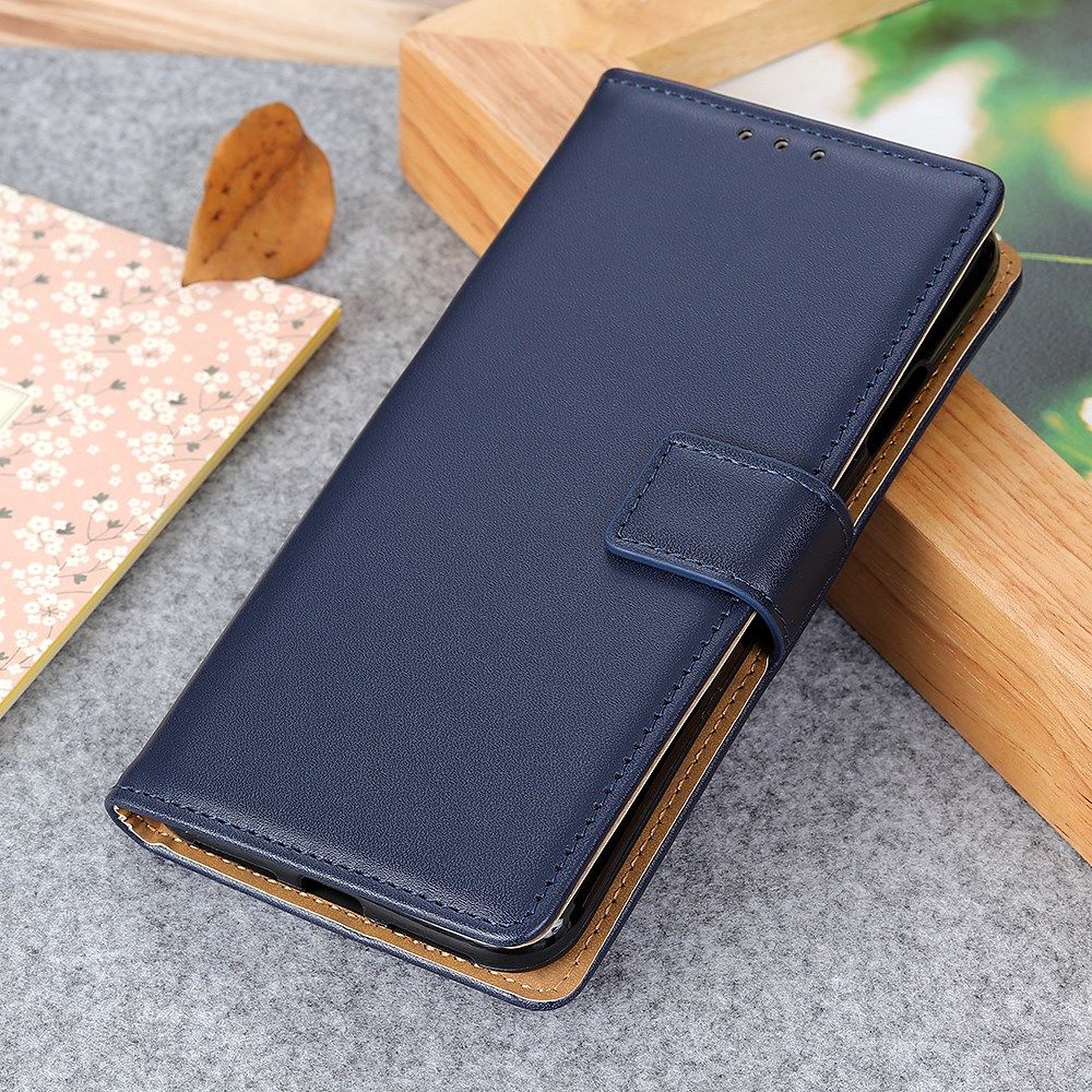 Samsung Galaxy A31 Hoesje Portemonnee Book Case Kunstleer Blauw afbeelding 6