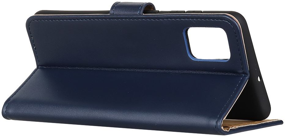 Samsung Galaxy A31 Hoesje Portemonnee Book Case Kunstleer Blauw afbeelding 3