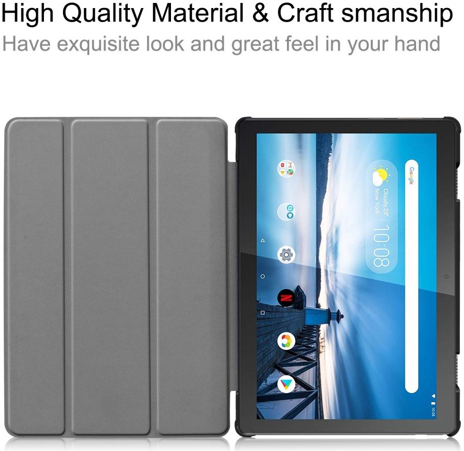 Lenovo Tab M10 HD Gen 1 Hoes Tri-Fold Book Case Do Not Touch Me Print afbeelding 8