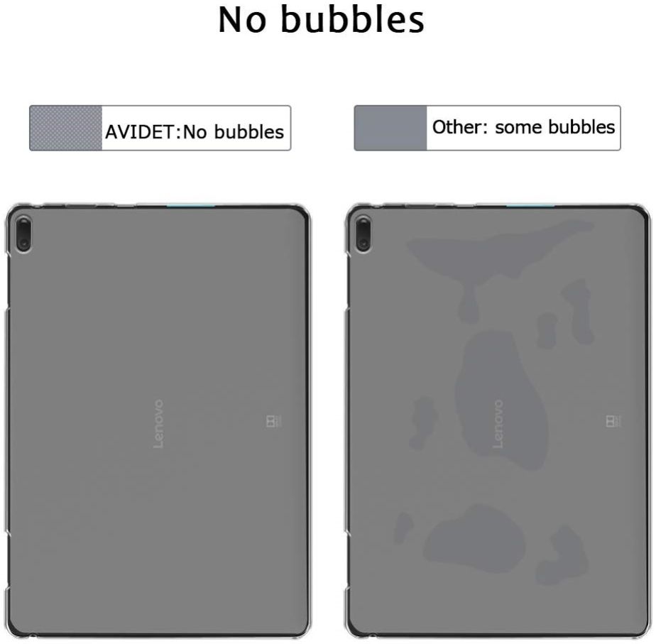 Lenovo Tab E10 Crystal Clear TPU Hoes Transparant afbeelding 4