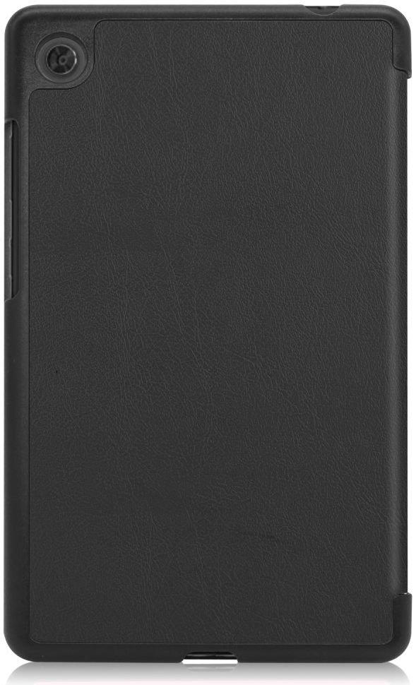 Lenovo Tab M7 Hoesje Tri-Fold Book Case met Standaard Zwart afbeelding 11