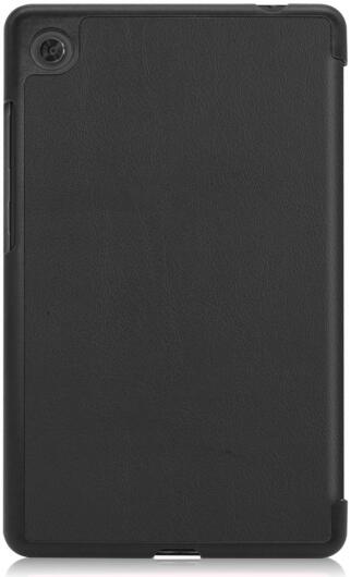Lenovo Tab M7 Hoesje Tri-Fold Book Case met Standaard Zwart afbeelding 11