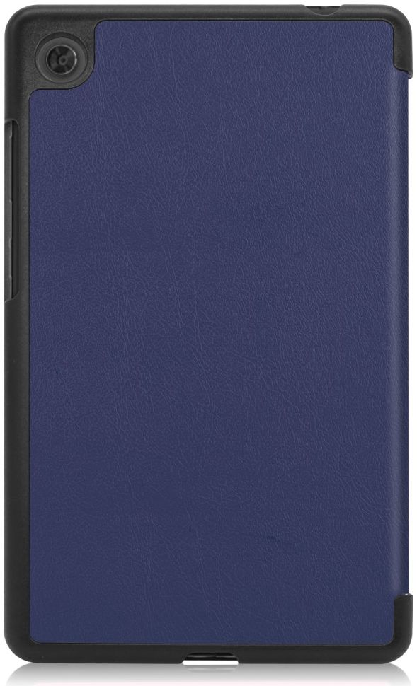 Lenovo Tab M7 Hoesje Tri-Fold Book Case met Standaard Blauw afbeelding 8