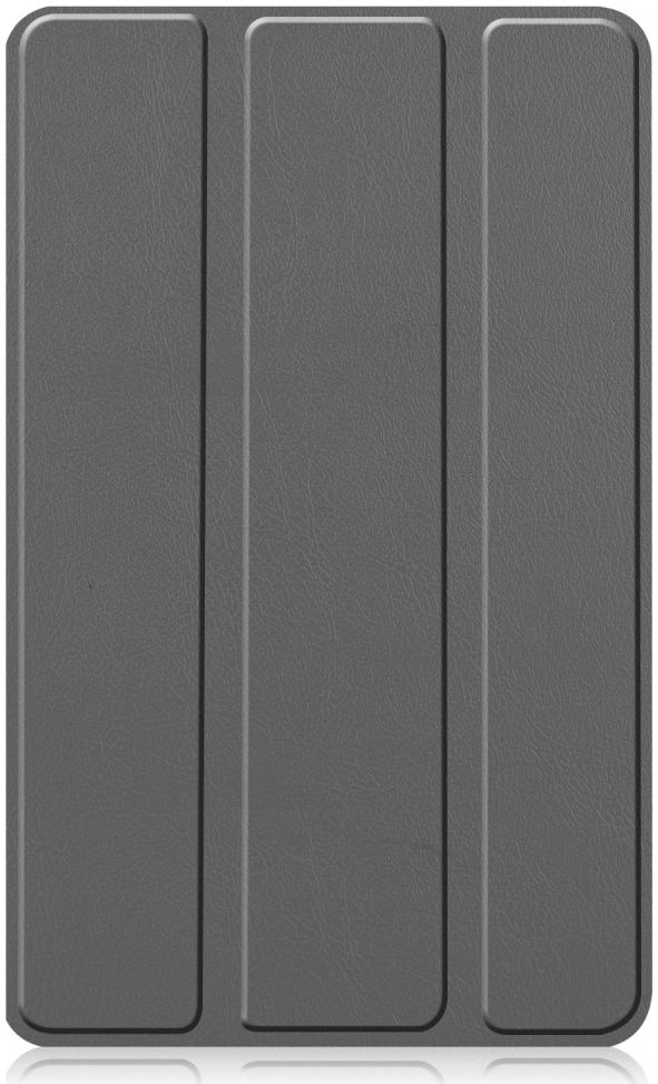 Lenovo Tab M7 Hoesje Tri-Fold Book Case met Standaard Grijs afbeelding 2