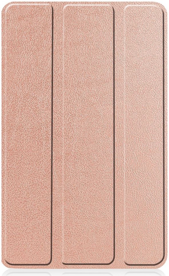 Lenovo Tab M7 Hoesje Tri-Fold Book Case met Standaard Roze Goud afbeelding 2