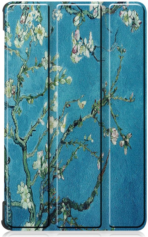 Lenovo Tab M8 Hoesje Tri-Fold Book Case met Flower Print afbeelding 2