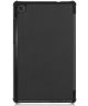 Lenovo Tab M8 Hoesje Tri-Fold Book Case met Standaard Zwart