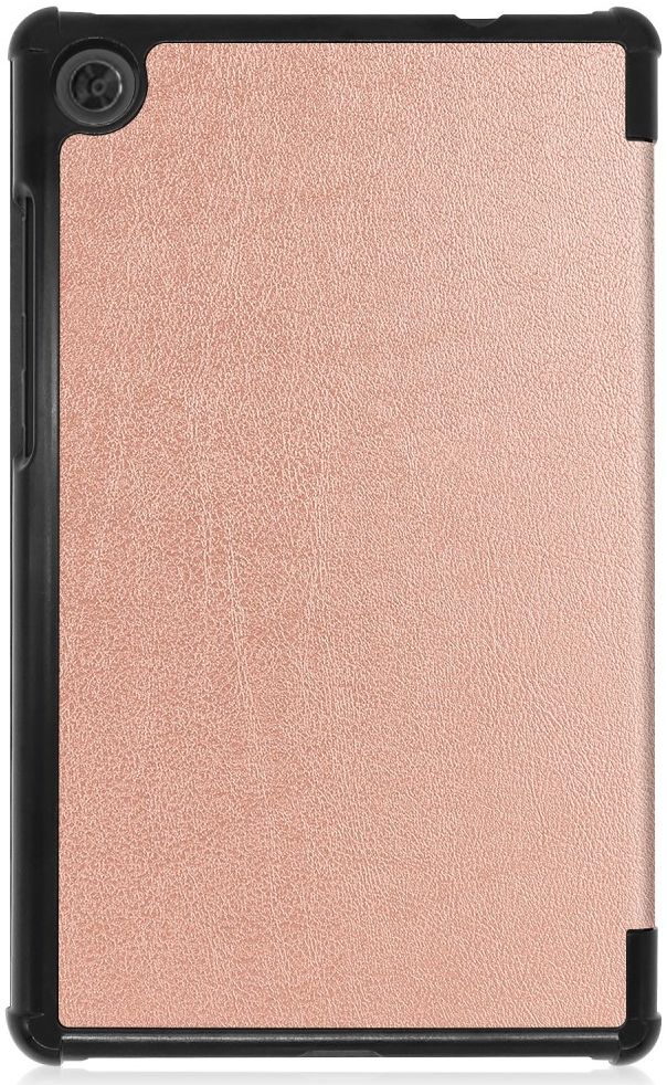 Lenovo Tab M8 Hoesje Tri-Fold Book Case met Standaard Roze Goud afbeelding 7