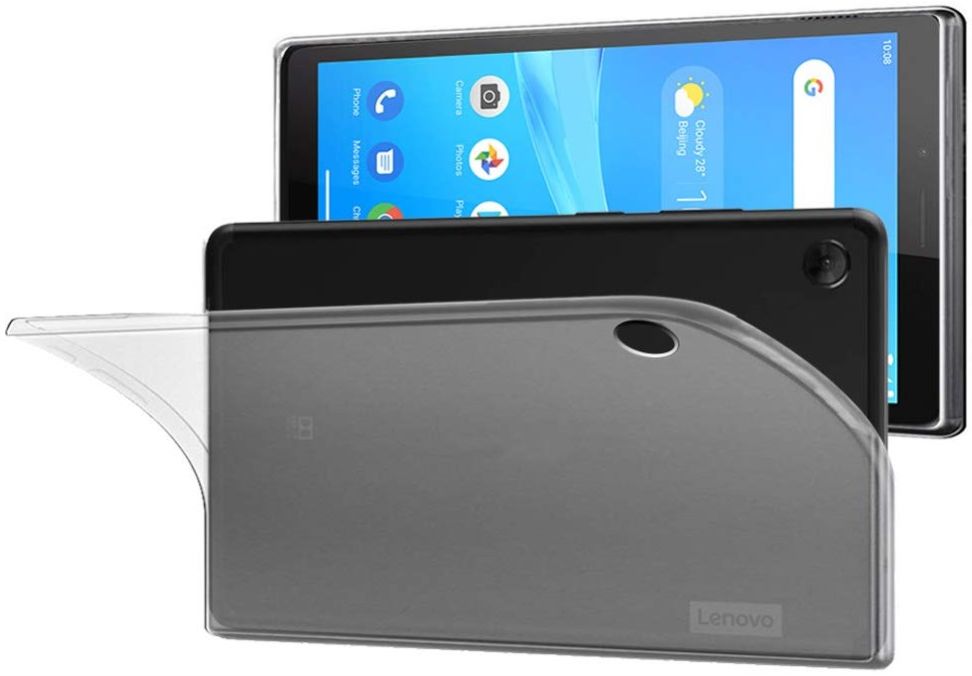Lenovo Tab M8 Hoesje TPU Transparant afbeelding 1