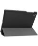 Lenovo Tab M10 Plus / FHD Plus Hoes Book Case Tri-Fold Zwart