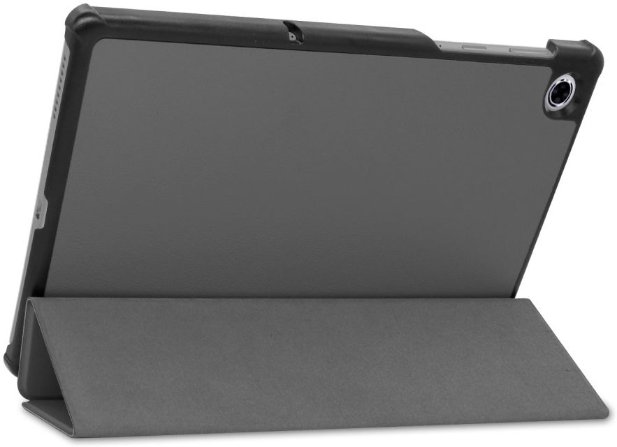 Lenovo Tab M10 Plus / FHD Plus Hoes Book Case Tri-Fold Grijs afbeelding 9