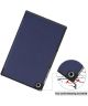 Lenovo Tab M10 Plus / FHD Plus Hoes Book Case Tri-Fold Blauw