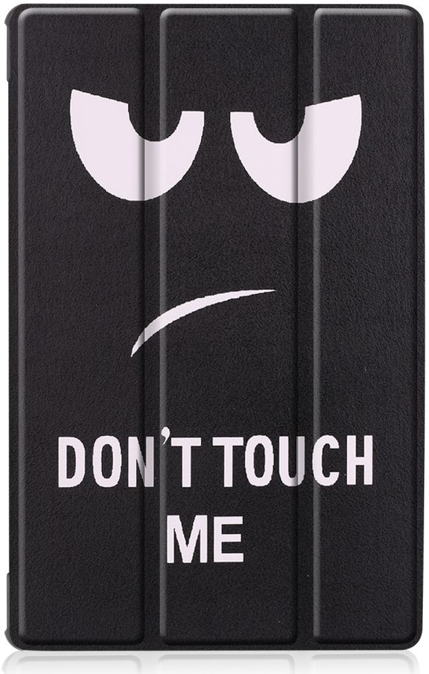 Lenovo Tab M10 Plus / FHD Plus Hoes Tri-Fold met Do Not Touch Me Print afbeelding 2