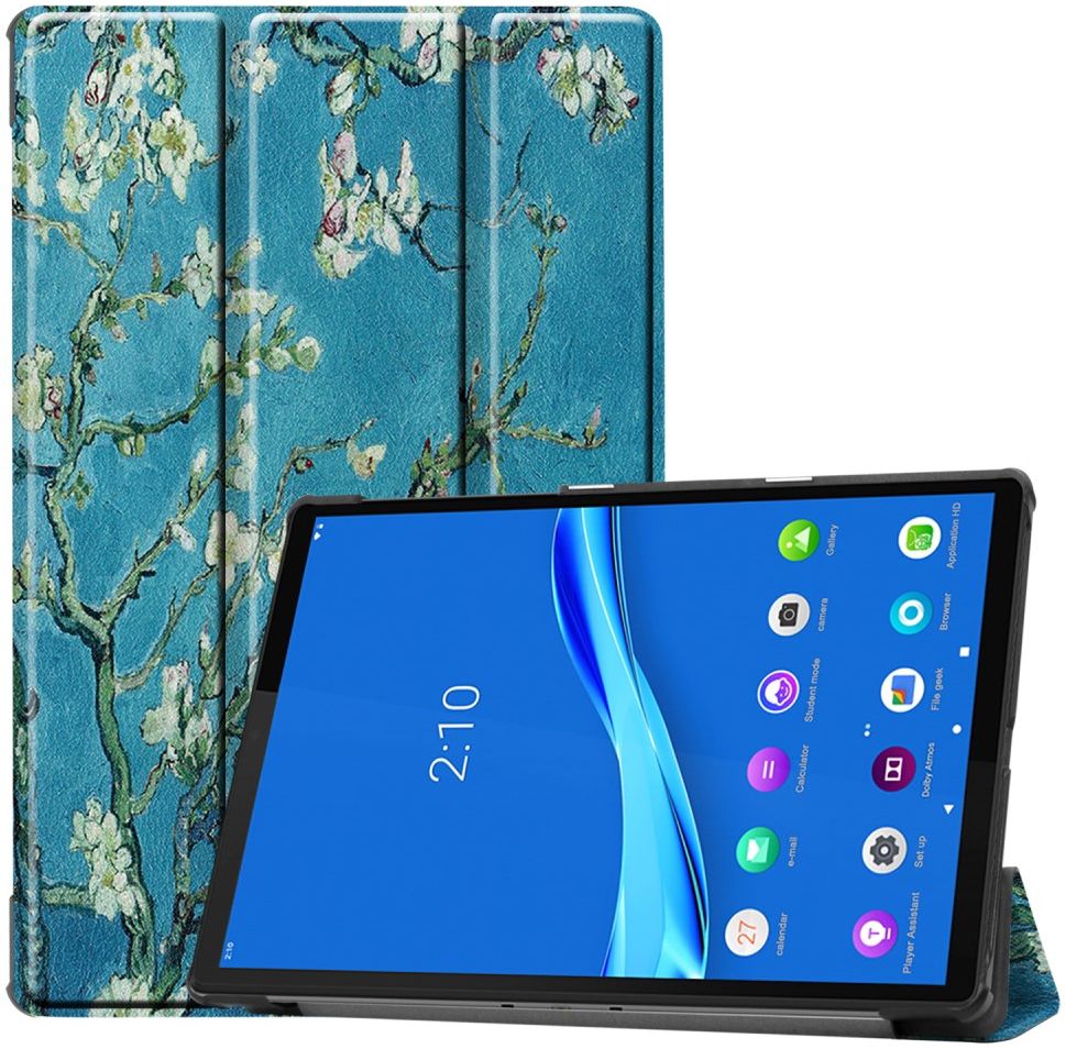 Lenovo Tab M10 Plus / FHD Plus Hoes Book Case Tri-Fold Blossom afbeelding 1
