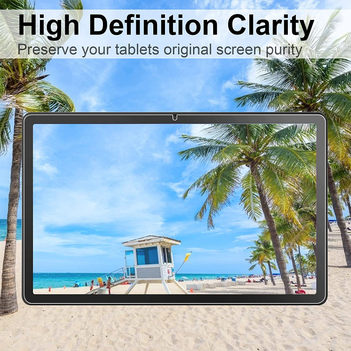 Lenovo Tab E7 Screen Protector Ultra Clear Display Folie afbeelding 3