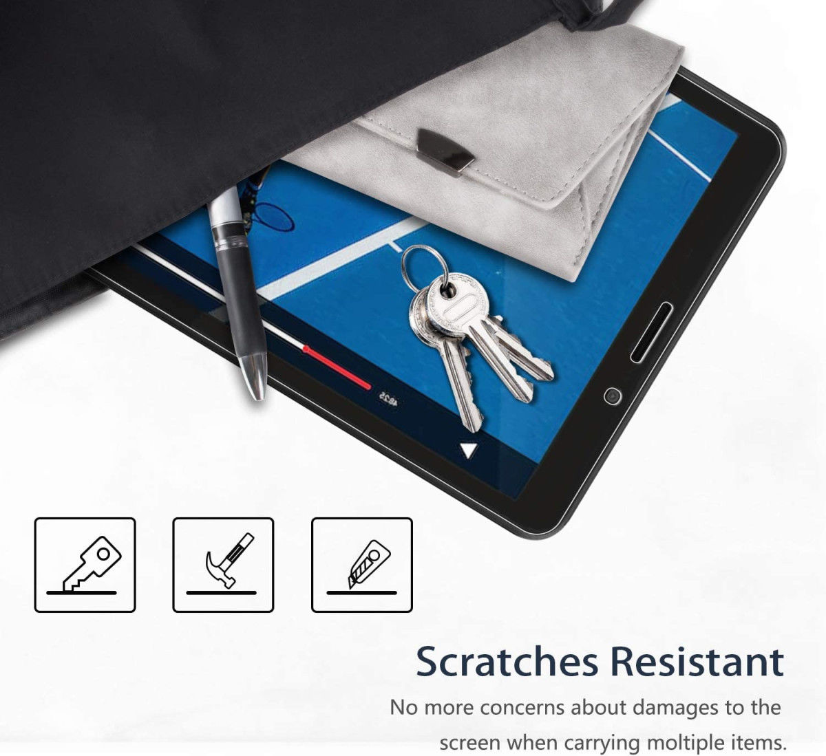 Lenovo Tab M7 Ultra Clear Screen Protector afbeelding 2
