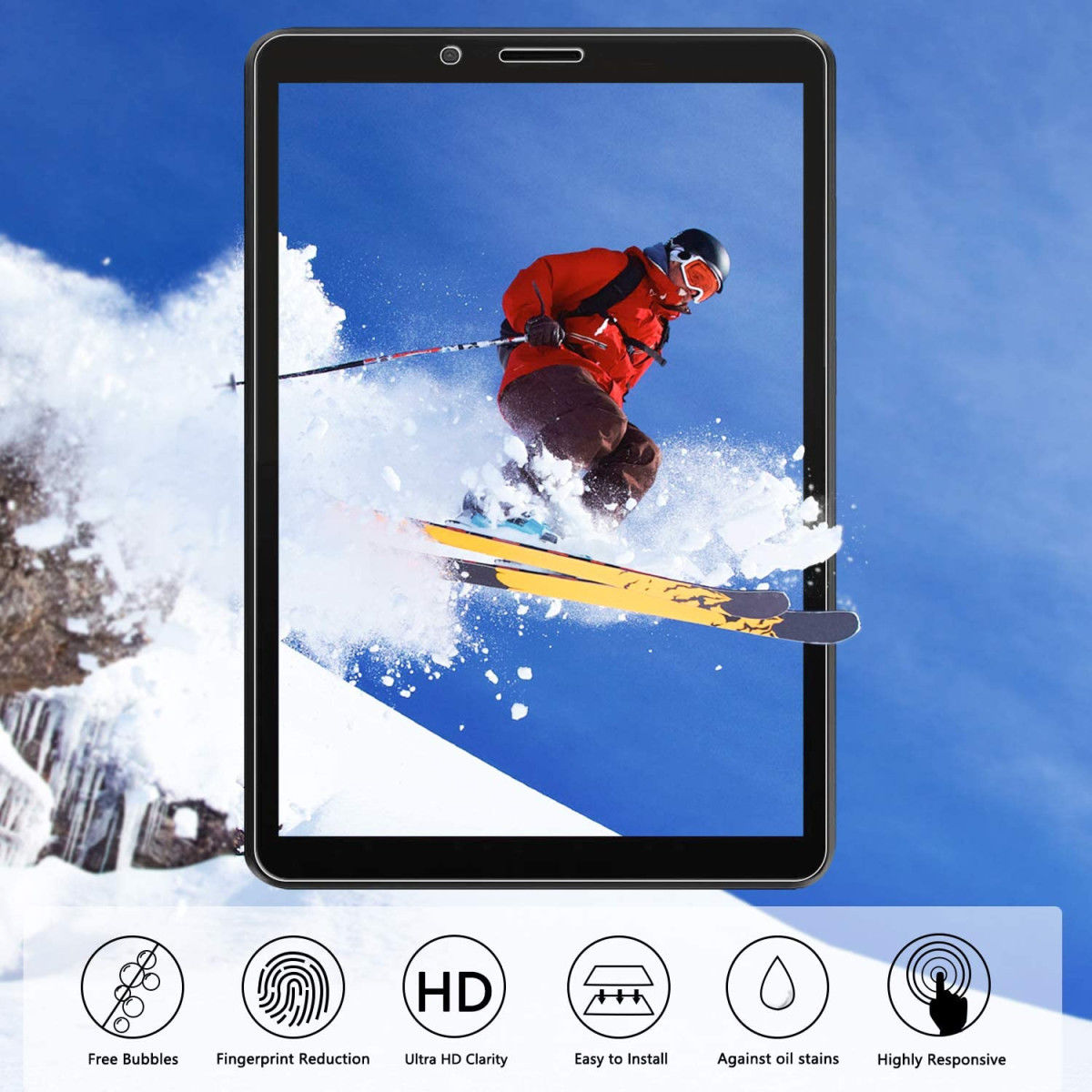 Lenovo Tab M7 Ultra Clear Screen Protector afbeelding 3