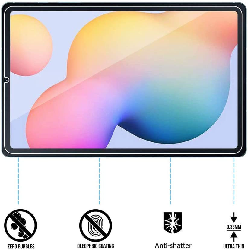 Samsung Galaxy Tab S6 Lite Ultra Clear Screen Protector Film afbeelding 5
