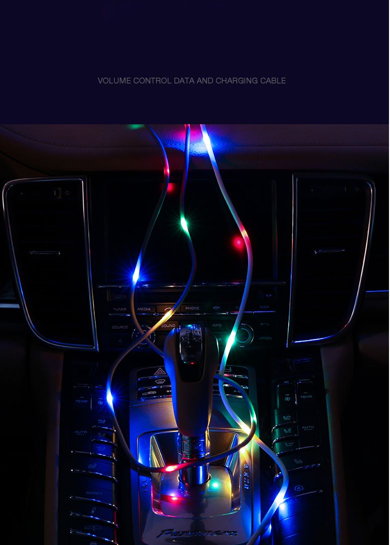 USAMS Slimme USB-C Led Kabel 1 Meter Wit afbeelding 13