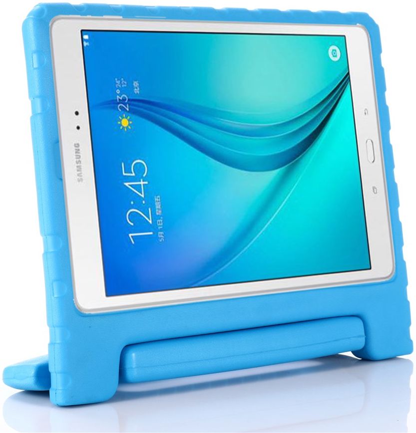 Samsung Galaxy Tab S5e Kinder Tablethoes met Handvat Blauw afbeelding 2