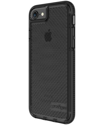 Prodigee Safetee Apple iPhone SE (2020) Hoesje Transparant/Zwart Hoesjes