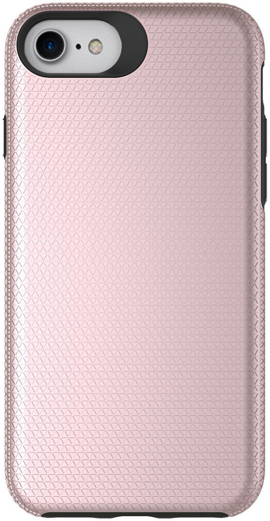 XquisiteCase ProGrip Apple iPhone SE (2020) Hoesje Roze Goud afbeelding 1