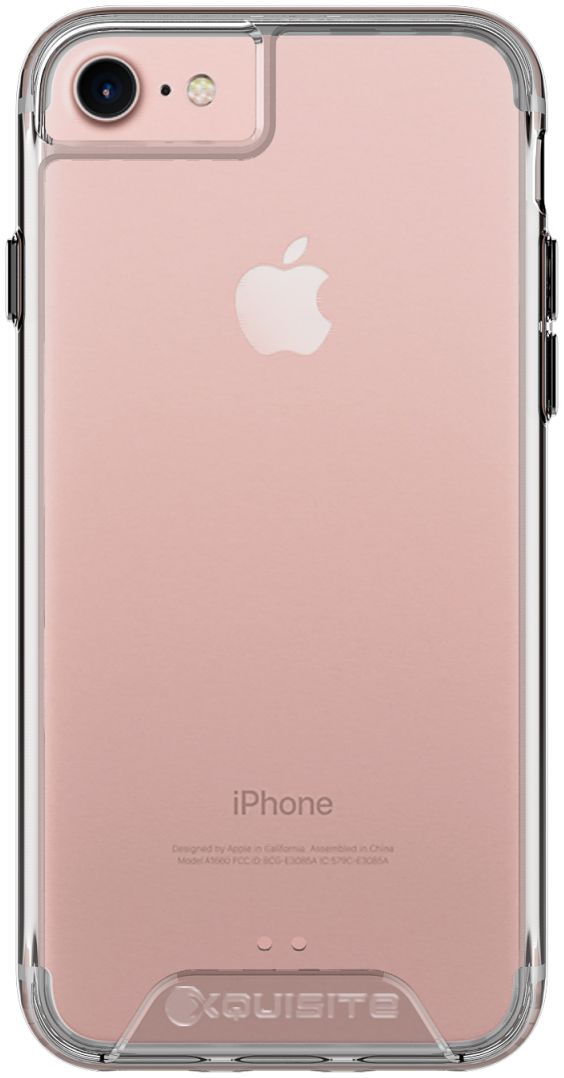Apple iPhone SE (2020/2022) Hoesje Hybride Transparante Back Cover afbeelding 2