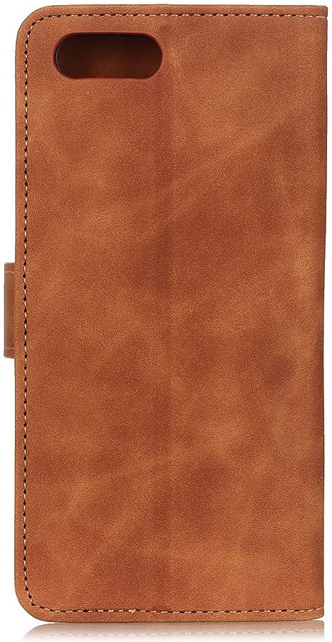 KHAZNEH Apple iPhone 7/8/SE 2020 Hoesje Retro Wallet Book Case Bruin afbeelding 3
