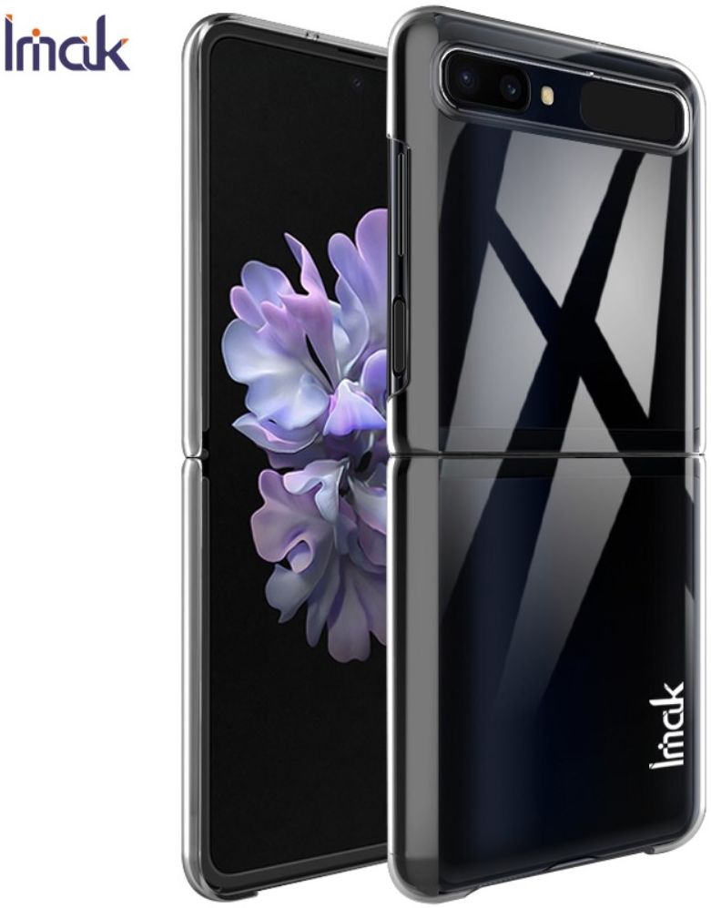 IMAK Samsung Galaxy Z Flip Hoesje Transparant TPU afbeelding 2