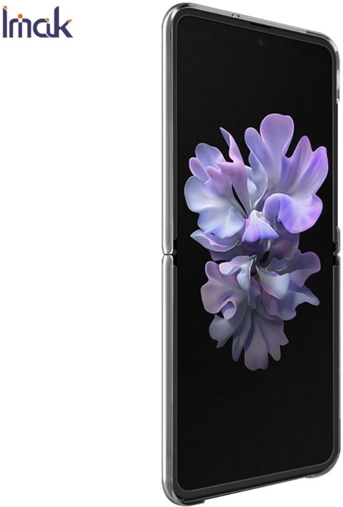 IMAK Samsung Galaxy Z Flip Hoesje Transparant TPU afbeelding 3