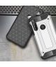 Motorola Moto G8 Power Hoesje Shock Proof Hybride Back Cover Rood