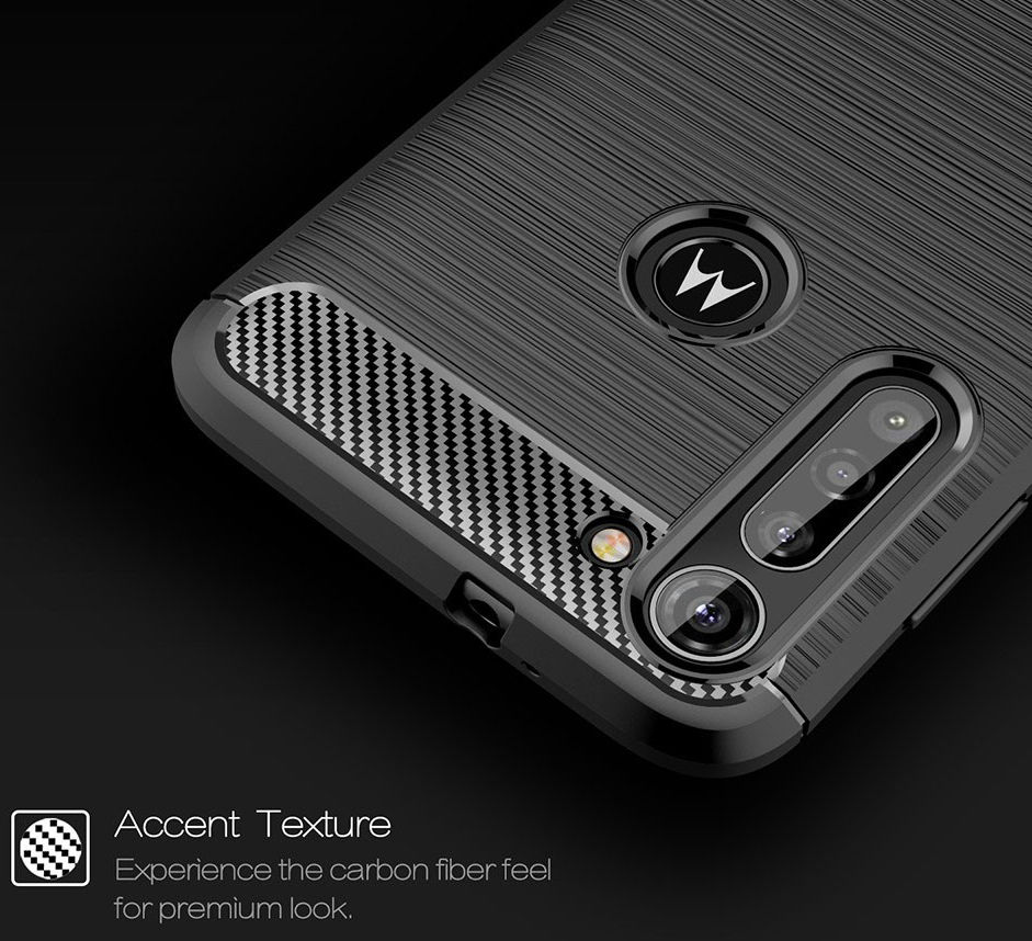 Motorola Moto G8 Power Hoesje Geborsteld TPU Rood afbeelding 10