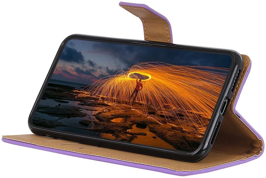 Motorola Moto G8 Power Hoesje Portemonnee Paars afbeelding 9