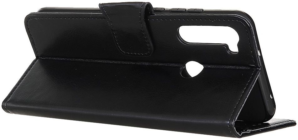Motorola Moto G8 Power Hoesje Portemonnee Kunstleer Zwart afbeelding 10