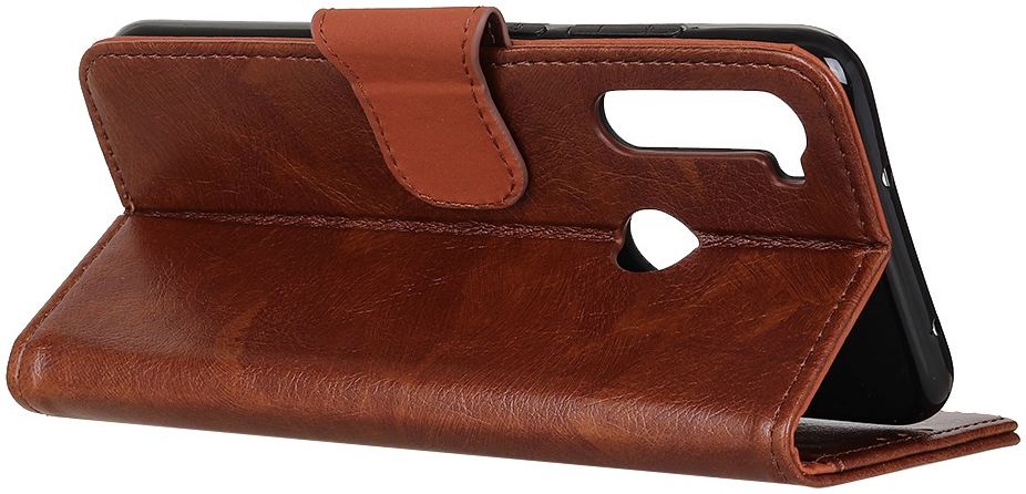 Motorola Moto G8 Power Portemonnee Hoesje Splitleer Bruin afbeelding 5