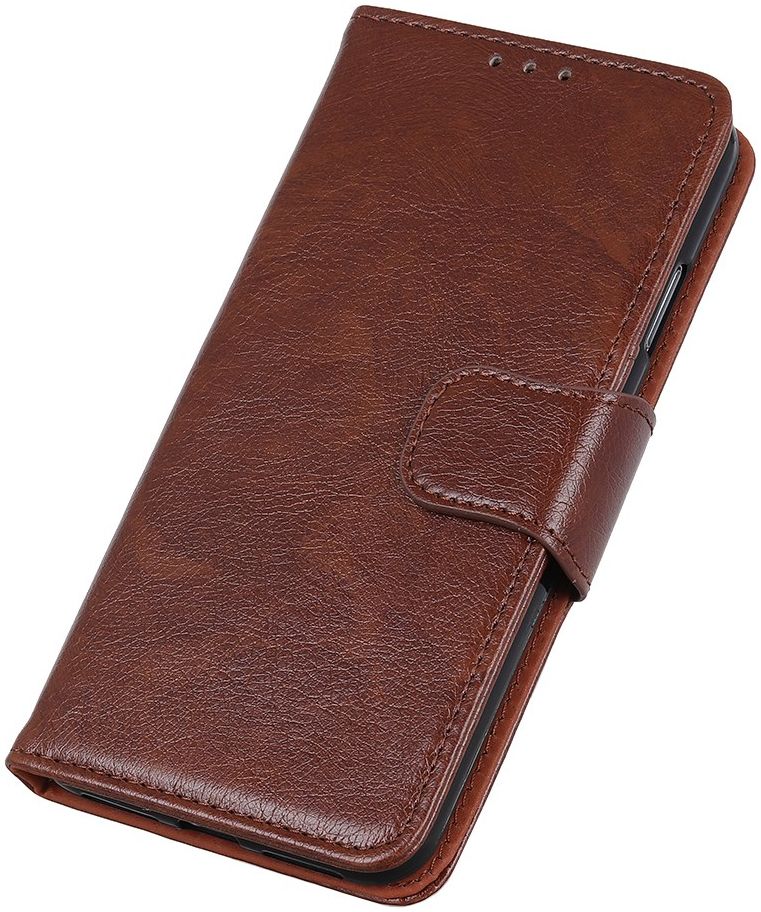 Motorola Moto G8 Power Portemonnee Hoesje Splitleer Bruin afbeelding 9