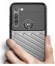 Motorola Moto G8 Power Twill Thunder Texture Back Cover Groen