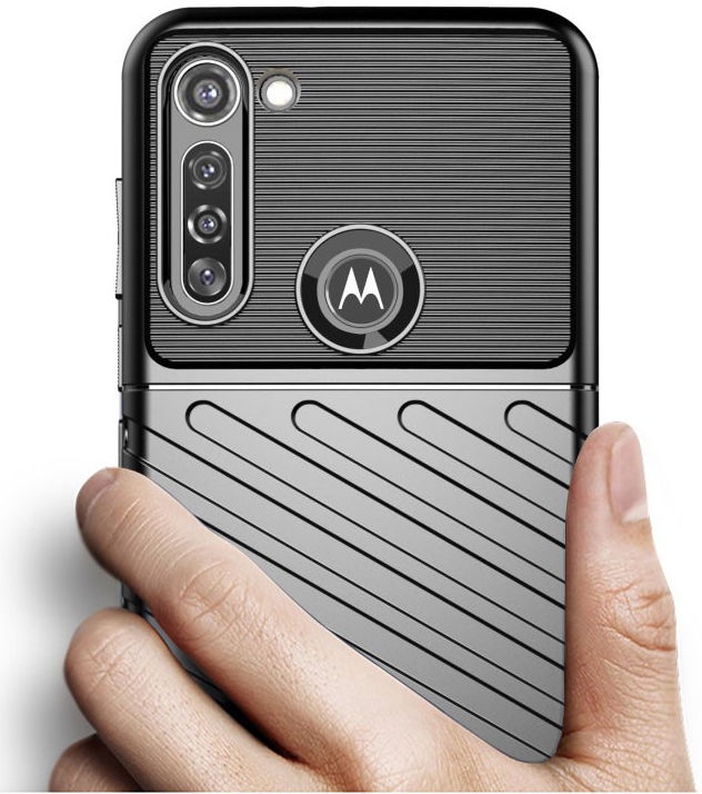 Motorola Moto G8 Power Twill Thunder Texture Back Cover Groen afbeelding 11