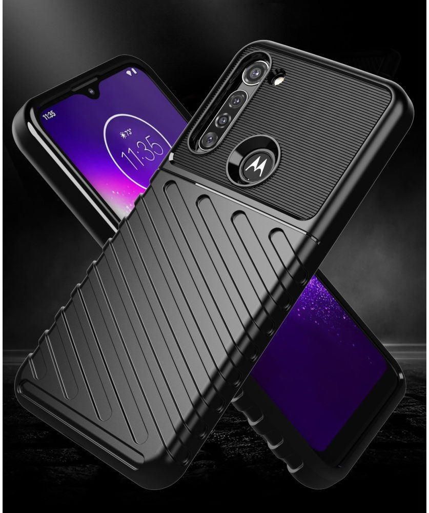 Motorola Moto G8 Power Twill Thunder Texture Back Cover Groen afbeelding 9