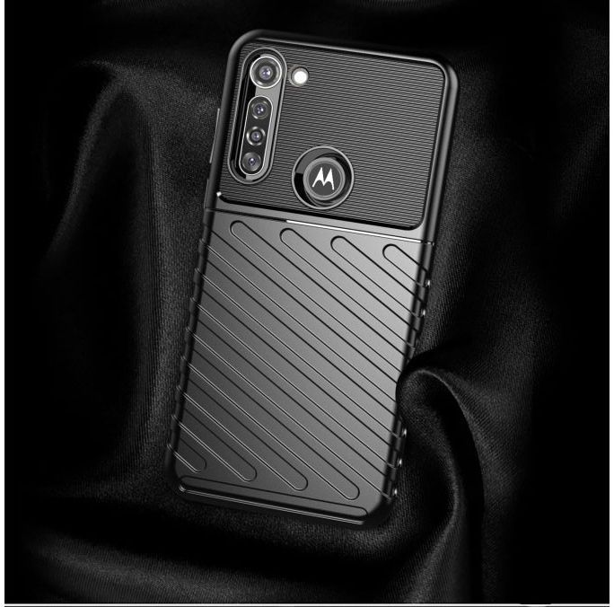 Motorola Moto G8 Power Twill Thunder Texture Back Cover Groen afbeelding 10