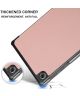 Lenovo Tab M10 Plus / FHD Plus Hoes Tri-Fold Book Case Roze
