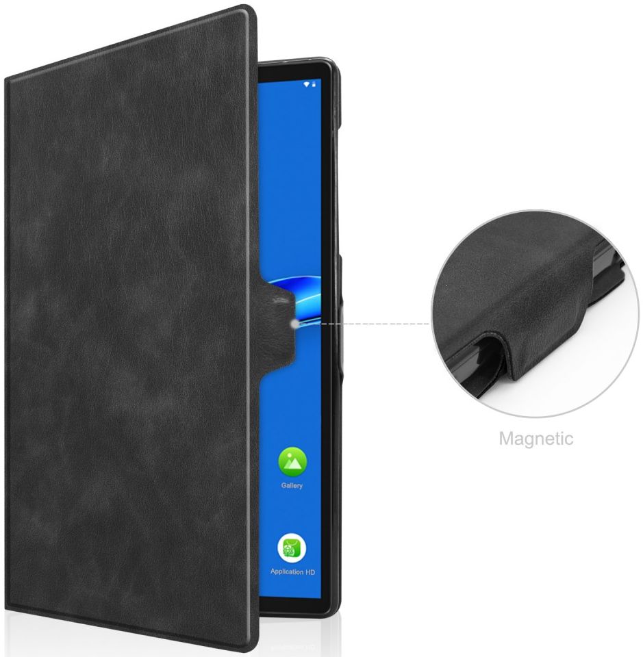 Lenovo Tab M10 Plus / FHD Plus Hoes Book Case met Standaard Zwart afbeelding 8