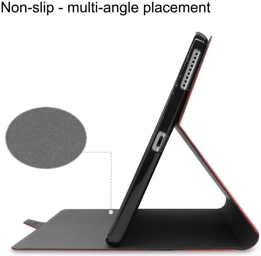 Lenovo Tab M10 Plus / FHD Plus Hoes Book Case met Standaard Rood afbeelding 5