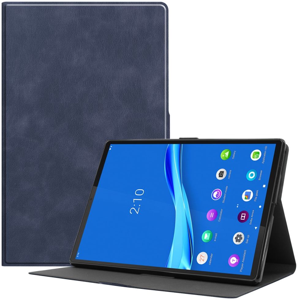 Lenovo Tab M10 Plus / FHD Plus Hoes Book Case met Standaard Blauw afbeelding 1