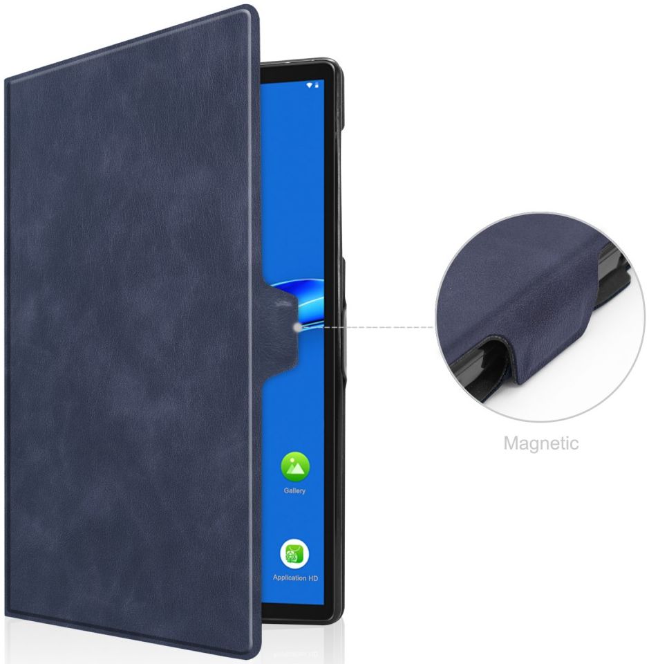 Lenovo Tab M10 Plus / FHD Plus Hoes Book Case met Standaard Blauw afbeelding 8
